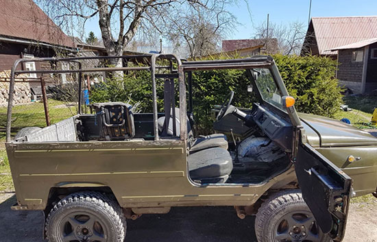 Разблокировка замка зажигания LUAZ