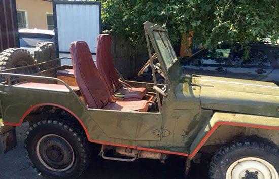 Разблокировка замка зажигания WILLYS