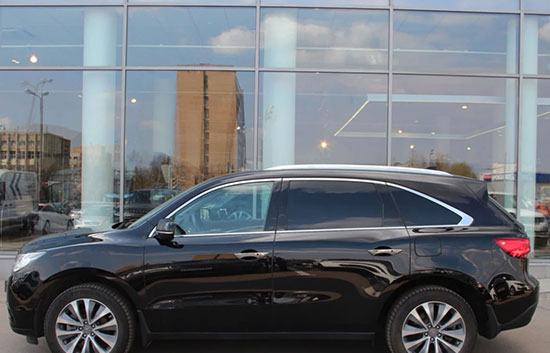 Заблокирован руль ACURA