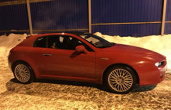 Заблокирован руль ALFA ROMEO