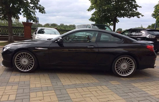 Заблокирован руль ALPINA