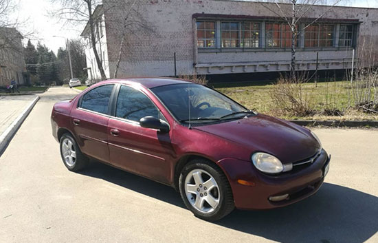 Заблокирован руль DODGE