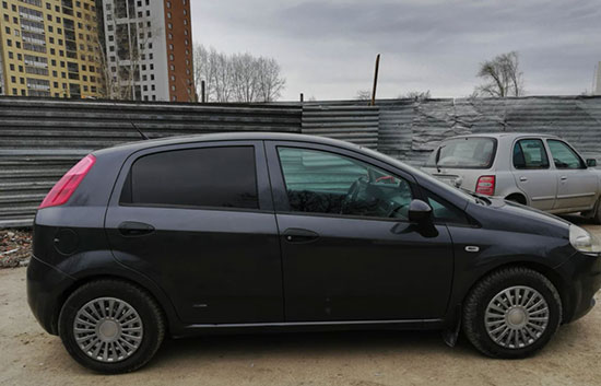 Заблокирован руль FIAT