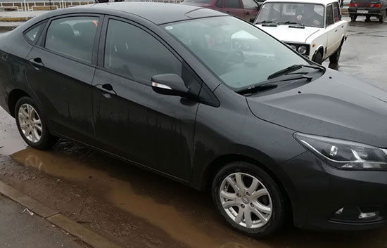 Заблокирован руль HAIMA