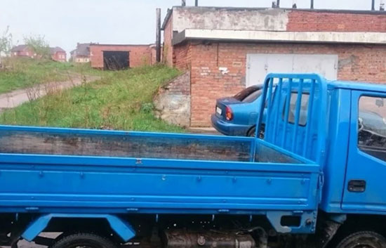 Заблокирован руль JMC