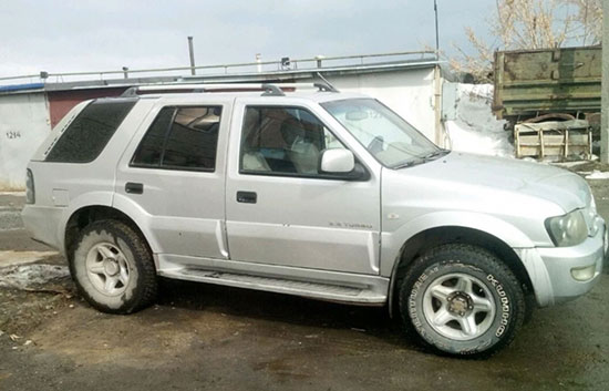 Заблокирован руль LANDWIND