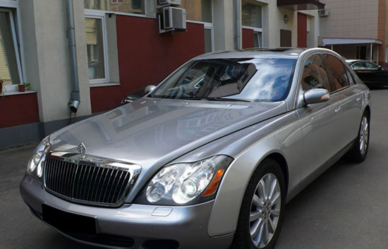 Заблокирован руль MAYBACH
