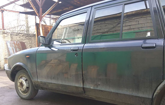 Заблокирован руль METROCAB