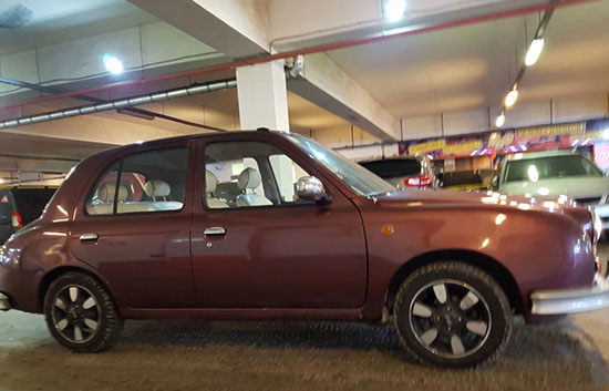 Заблокирован руль MITSUOKA
