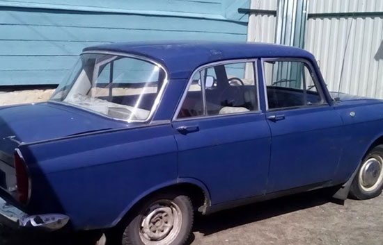 Заблокирован руль MOSKVICH