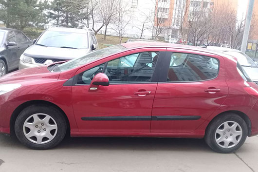Заблокирован руль Peugeot