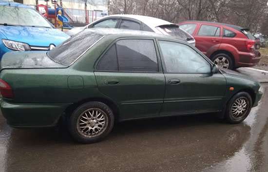 Заблокирован руль PROTON