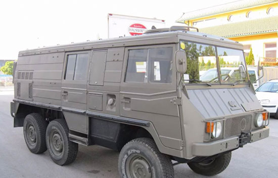 Заблокирован руль PUCH