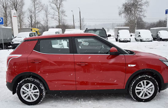 Заблокирован руль SSANGYONG