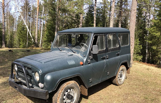 Заблокирован руль UAZ