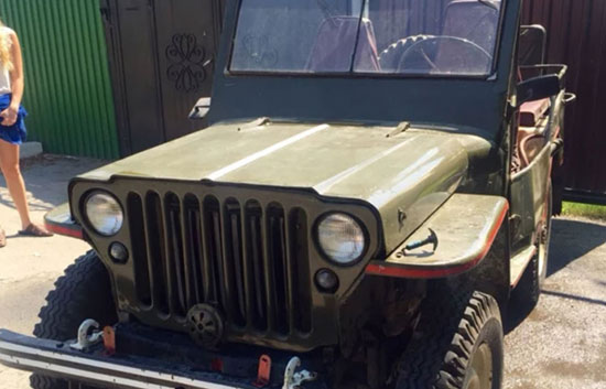 Заблокирован руль WILLYS