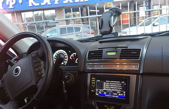Замена личинки замка SSANGYONG