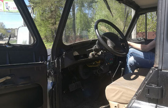 Замена личинки замка UAZ