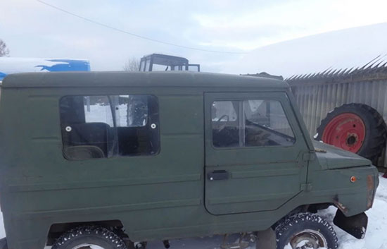 Замена замка зажигания LUAZ