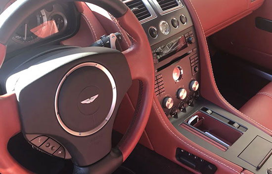 Замена замка зажигания на новый ASTON MARTIN