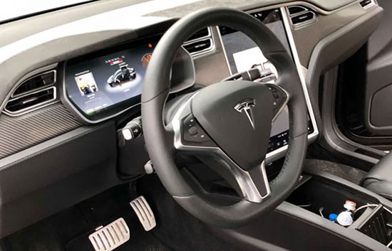 Замена замка зажигания на новый TESLA